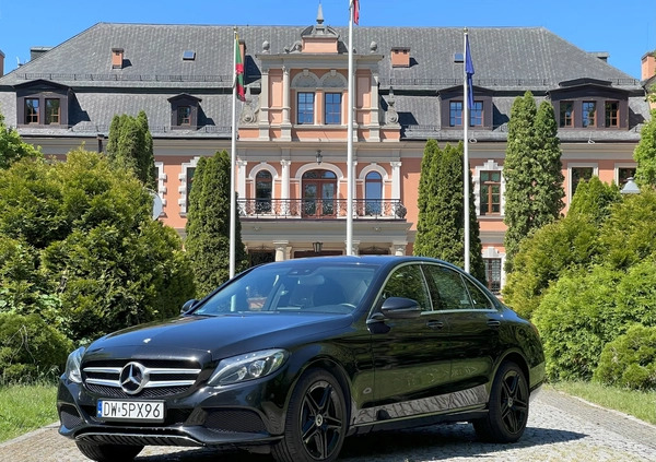 mercedes benz klasa c Mercedes-Benz Klasa C cena 84500 przebieg: 116000, rok produkcji 2016 z Gryfino